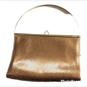 DKNY GOLD CLUTCH